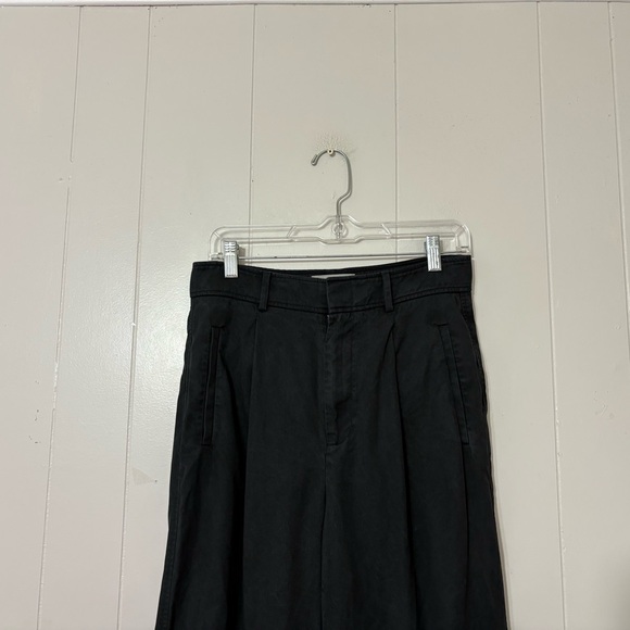 Everlane Way-High Drape Pants Black Size 6 | High Rise Wide Leg Trouser - Picture 4 of 10